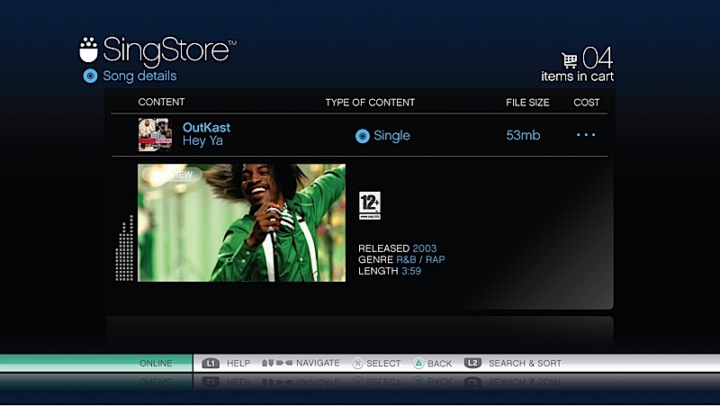 singstar 4 singstar 4